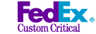 [IMAGE: Fedex Custom Critical Service]